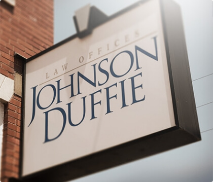 johnson duffie office sign